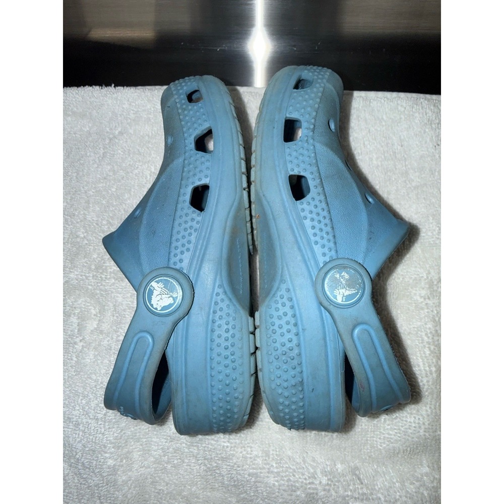 Crocs Blue Toddler Boys Size C8 - Picture 6 of 9